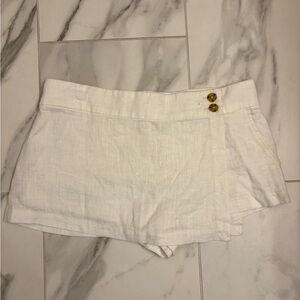 Free People Johana Linen Skort Brand New